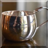 S23. Elsa Peretti for Tiffany sterling silver baby cup with heart on handle. 